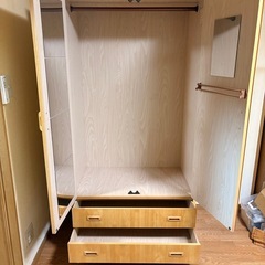 【無料】洋服タンス 引越しのためお譲りしますの画像