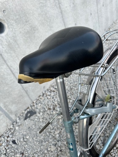 【R50】 ブリヂストン  エブリッジ BE60U5 B5F　EBRIDE 26インチ 自転車　水色　学生さん ママチャリ お買い物 