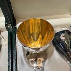 銀製　グラス　192gの画像