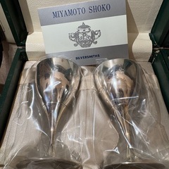 銀製　グラス　192gの画像