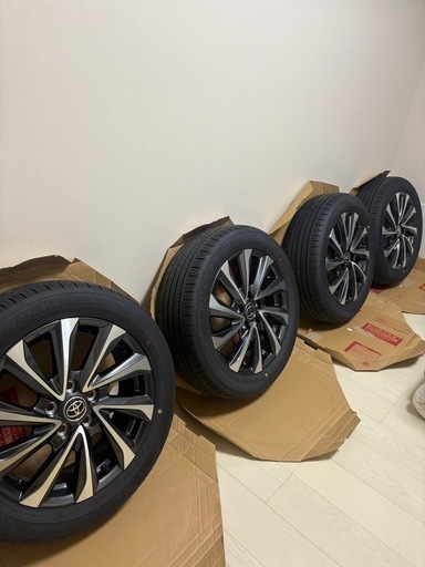 【新車外し】ヴォクシー ZWR90Wタイヤ4本 205/55R17 ブリヂストン