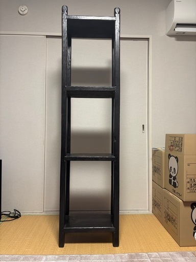 ブルーパレット　棚　アンティーク