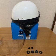 【125cc以下用】バイクヘルメット SC-553／フリーサイズ・小傷ありの画像