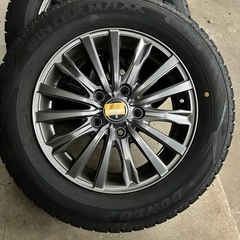 ◾︎DUNLOP製WINTER MAXX WM02、195/65R15サイズの冬用タイヤ4本セット◾︎の画像