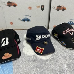 ゴルフ　帽子　キャップ　距離計の画像
