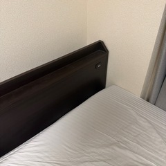 シングルベッド 収納付き ニトリ ジオチェストの画像