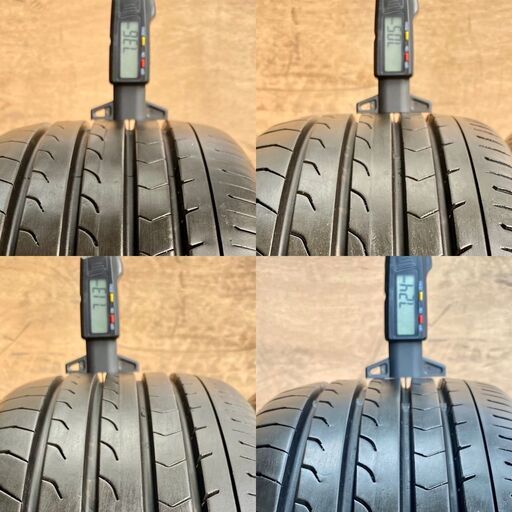 YOKOHAMAタイヤ BluEarth-RV03 195/60R16 89V 中古タイヤ4本セット
