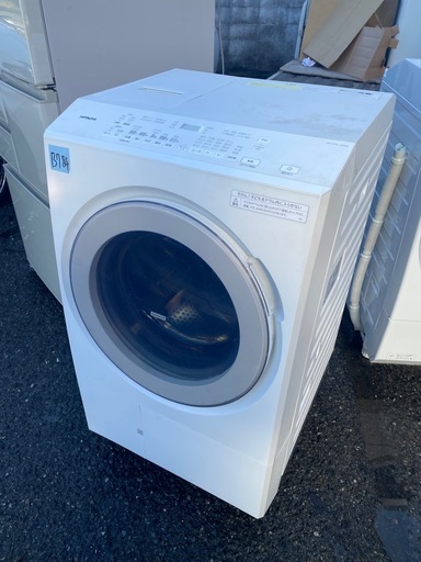 NO B784?福岡市内配送設置無料✨?ドラム式洗濯機 ビッグドラム ホワイト BD-SX120JL-W [洗濯12.0kg /乾燥6