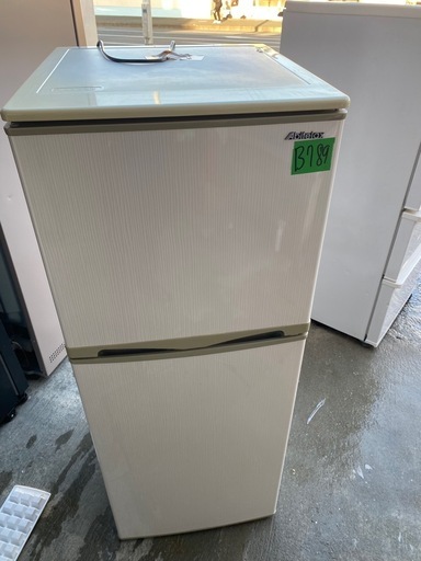 NO B789?福岡市内配送設置無料✨?アビテラックス ABITELAX ノンフロン冷蔵庫 (138L・右開） 2ドア ホワイトストラ