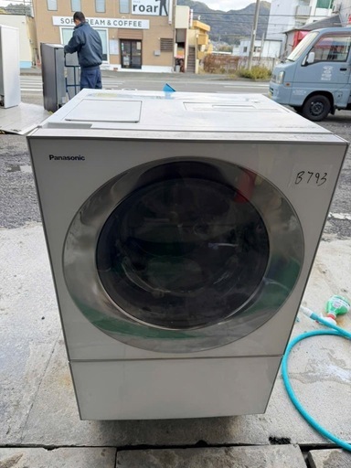 NO B793?福岡市内配送設置無料✨?NA-VG1300R-S ドラム式洗濯乾燥機 Cuble（キューブル） シルバーステンレス [