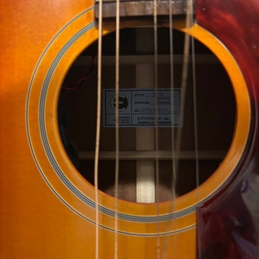 Epiphone Masterbilt Texan オール単板
