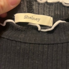 しまむら✨Shelney✨シンプルロンT✨黒ブラック✨の画像