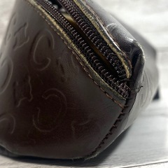 【希少】CELINE セリーヌ Cマカダム サングラスケース ダークブラウン 激レア の画像