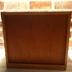 【美品】ビンテージ アンティーク調 木製ミニチェスト 3段（卓上収納）の画像