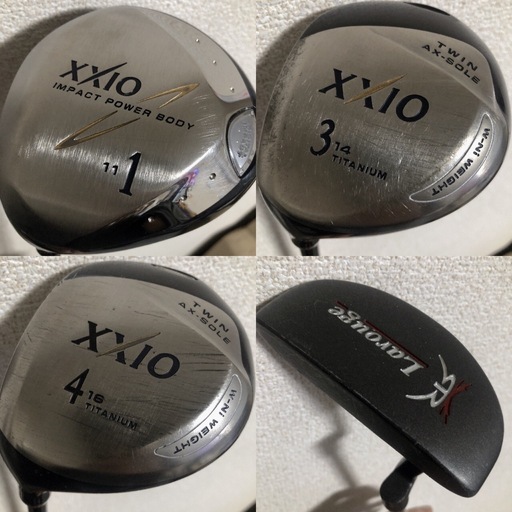 【希望者多い場合は抽選です】入手困難 レフティ 左 高級品 豪華ダンロップゴルフセット 最上級ゼクシオ xxio フレックスR  ダンロップで完璧に揃ったセット フルセット すぐにコースに行く事も可能です！左利き用