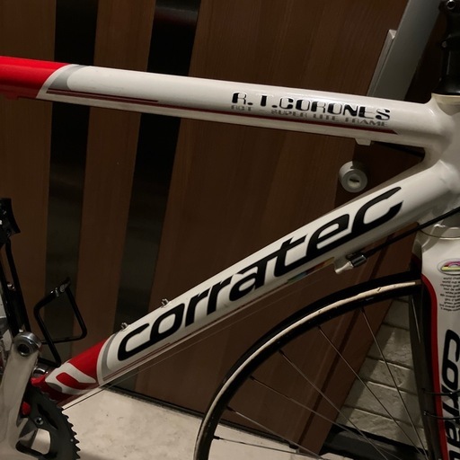 ロードバイクcorratec現状品、used品、長期自宅保管品タイヤ交換必要です ロードバイクcorratec現状品、used品、長期自宅保管品タイヤ交換必要