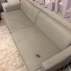 モダンデコ ソファ 3人掛けの画像