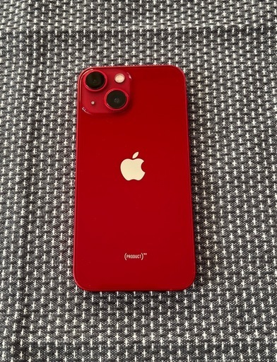 美品 iPhone 13 mini レッド 128GB SIMフリー Apple 箱有り