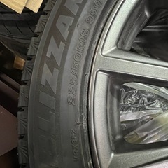 スタッドレスセット　400km走行 ブリザック vrx3 225/50R18の画像