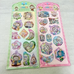 🉐ぷくぷくシール ウォーターシール 肉球シール おしりシール ぷくぷくシールの画像