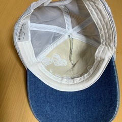 1  帽子キャップ　サイズ 54cm 女の子 メッシュの画像
