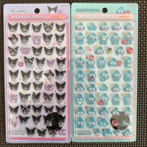 正規品】ボンボンドロップmini ボンドロシールサンリオ8種類
