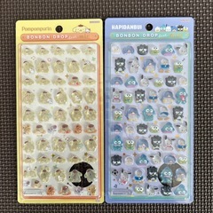 【正規品】ボンボンドロップmini  ボンドロ　シール　サンリオ8種類コンプリートセットの画像