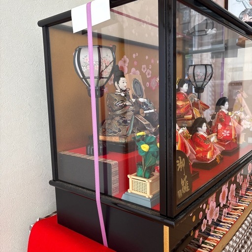 超美品　雛人形　オルゴール、ライト付き　専用箱あり