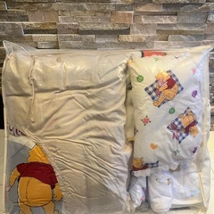 ベビーふとん6点セット(プーさん)の画像