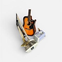 無料！全て引取の方限定　ギター　ハンガーラック等の画像