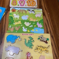 子どもパズルセットの画像