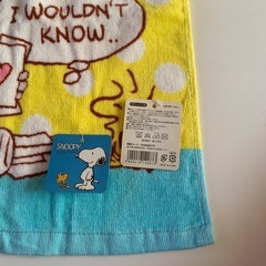SNOOPYフェイスタオル83×34cm 1枚の画像