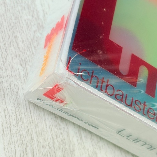 【新品•未使用】デュシマ社　アクリルブロック　積み木　Lumi　ビタミンカラー