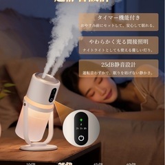 卓上型加湿器300ml 新品の画像