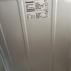 2021年式　Panasonic 7キロ洗濯機の画像
