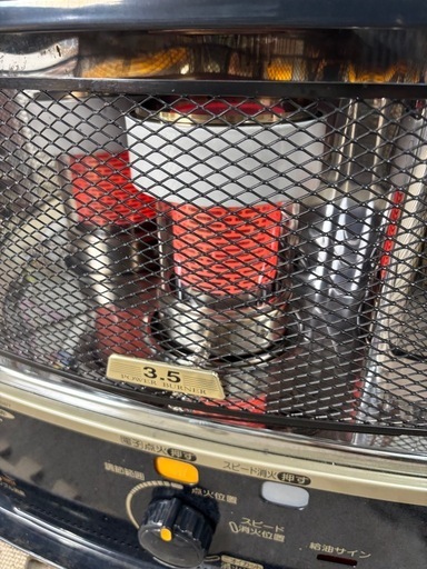CORONA石油ストーブ大型で暖か!