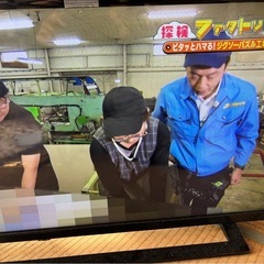 液晶テレビ　TOSHIBA REGZA 2019年　リモコンあり　中古⓶の画像