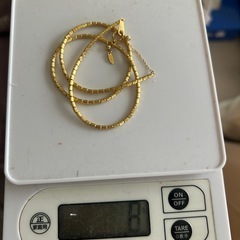 k18YGジガネネックレスの画像