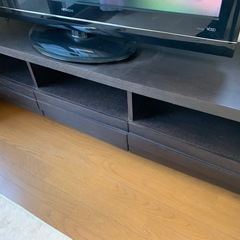 HITACHI 50型プラズマテレビ P50-XR02 ＆テレビ台の画像