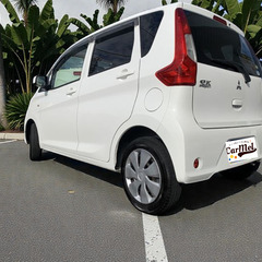 ＼誰でも車が買える次世代低与信ローン専門店／ 安心の１年保証付き 距離無制限！中古車販売 カーメル山梨店　平成29年　ミツビシ　ｅｋワゴン　56,893㌔の画像