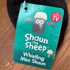 子ども用リュック　ひつじのショーン　ぬいぐるみ　¥50の画像