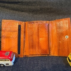 蛇皮　財布の画像