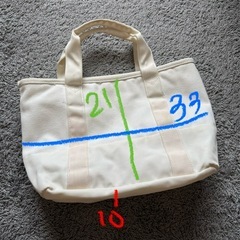 ルコック　トートバッグ　カートバックの画像