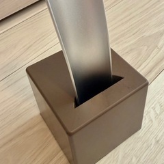 デザイン靴べら パオロ ロング シルバー/ブラウン の画像