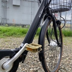 電動自転車 チャイルドシート付きの画像