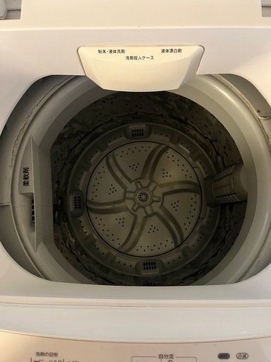 洗濯機　6kg