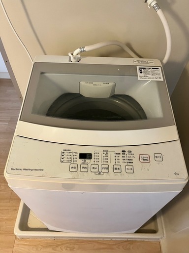 洗濯機　6kg
