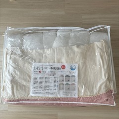 ベビー布団セット一部まとめて｜掛けカバー・掛布団2・キルトパッド・フィッティングシーツの画像