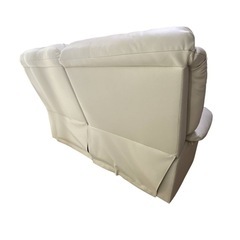 リクライニングソファ 2人掛け　カラー：クリームの画像