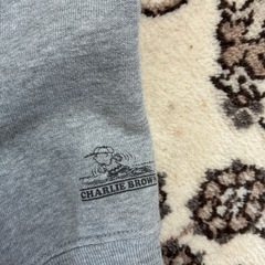 スヌーピートレーナー120フード付きの画像